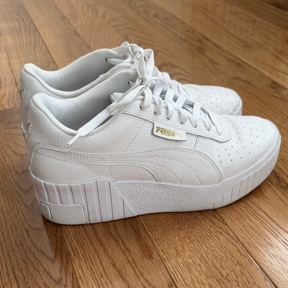 Puma Women's White Platform Sneakers